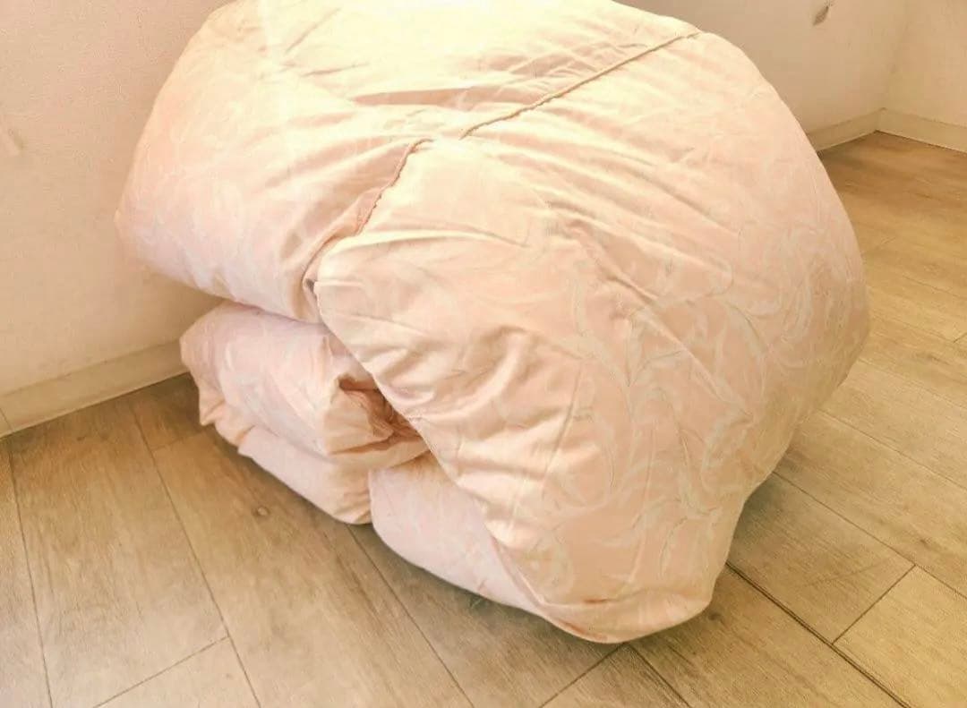 ハンガリー羽毛布団掛け布団ホワイトグースダウン　シングルロング