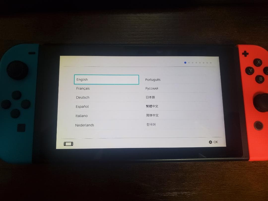 Nintendo Switch 本体 青/オレンジ