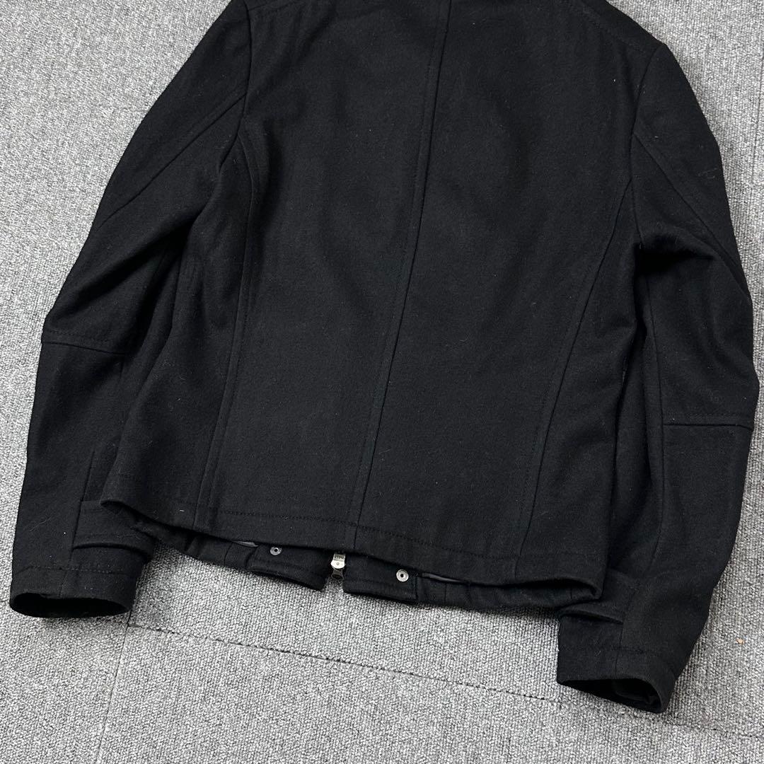 00s PPFM archive ナポレオンジャケット メルトン Pコート 黒