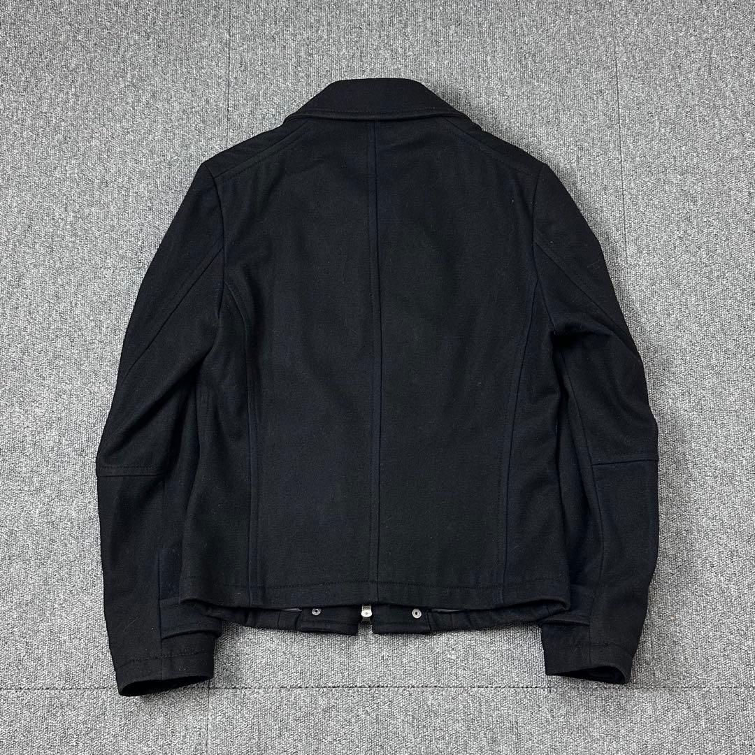 00s PPFM archive ナポレオンジャケット メルトン Pコート 黒