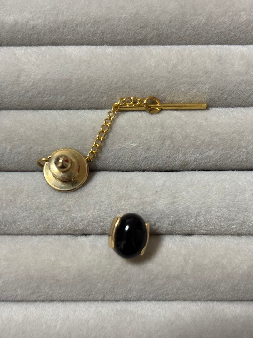 Maui Divers 黒 オニキス ネクタイピン ビンテージ