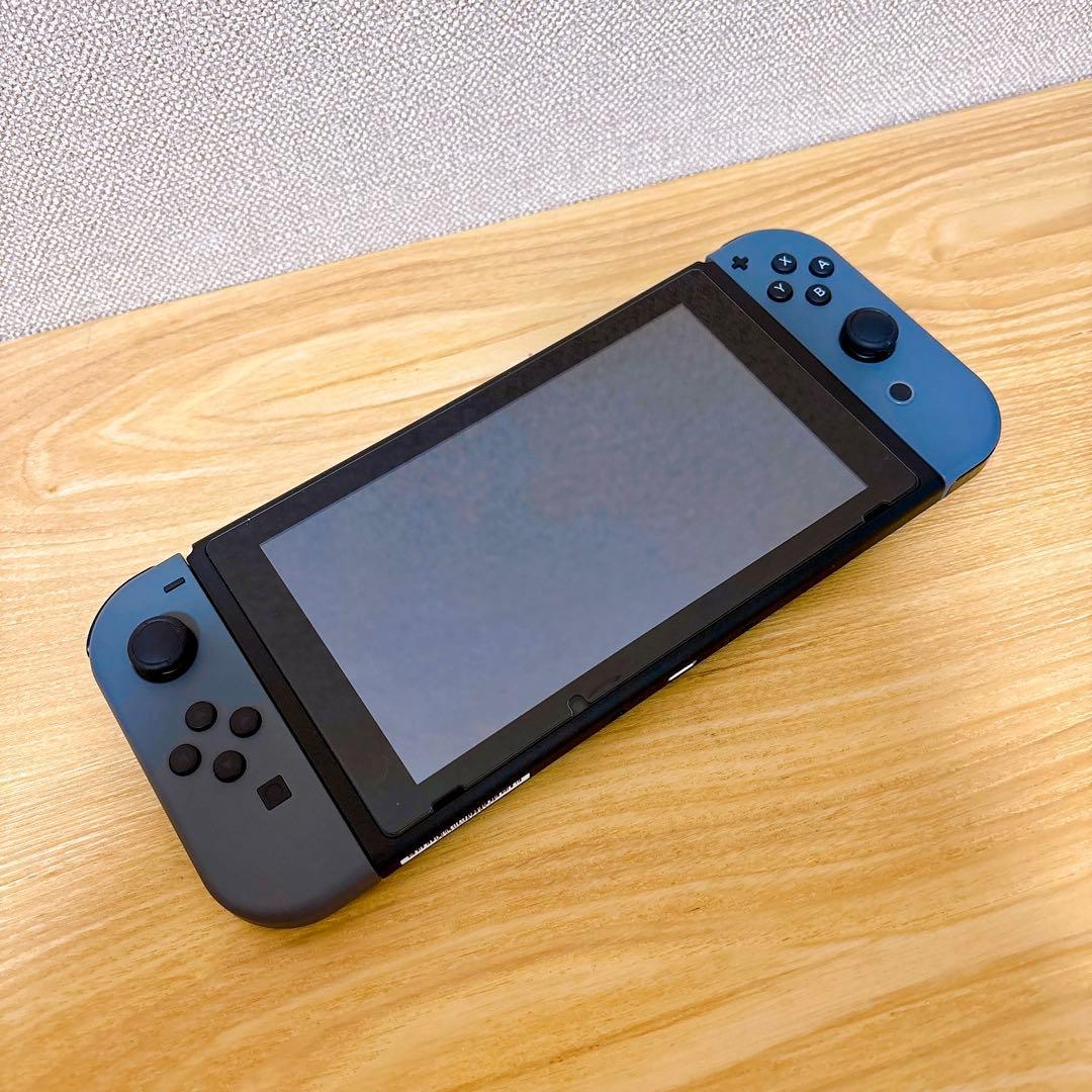 【未使用に近い】Nintendo Switch 本体 バッテリー強化版 グレー