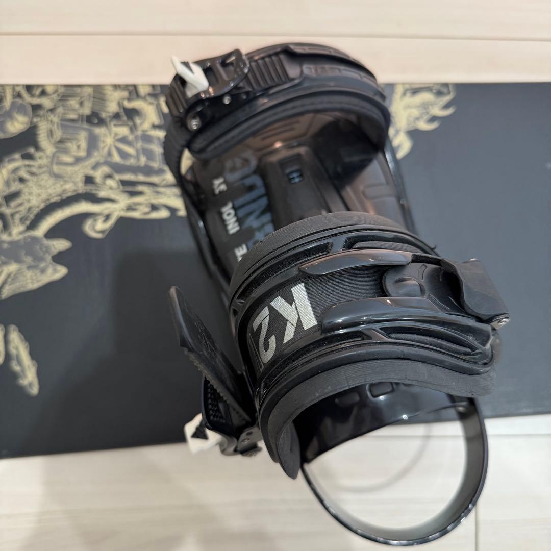 BURTON×K2 スノーボードセット　初心者おすすめ　K2 バイン付き　158