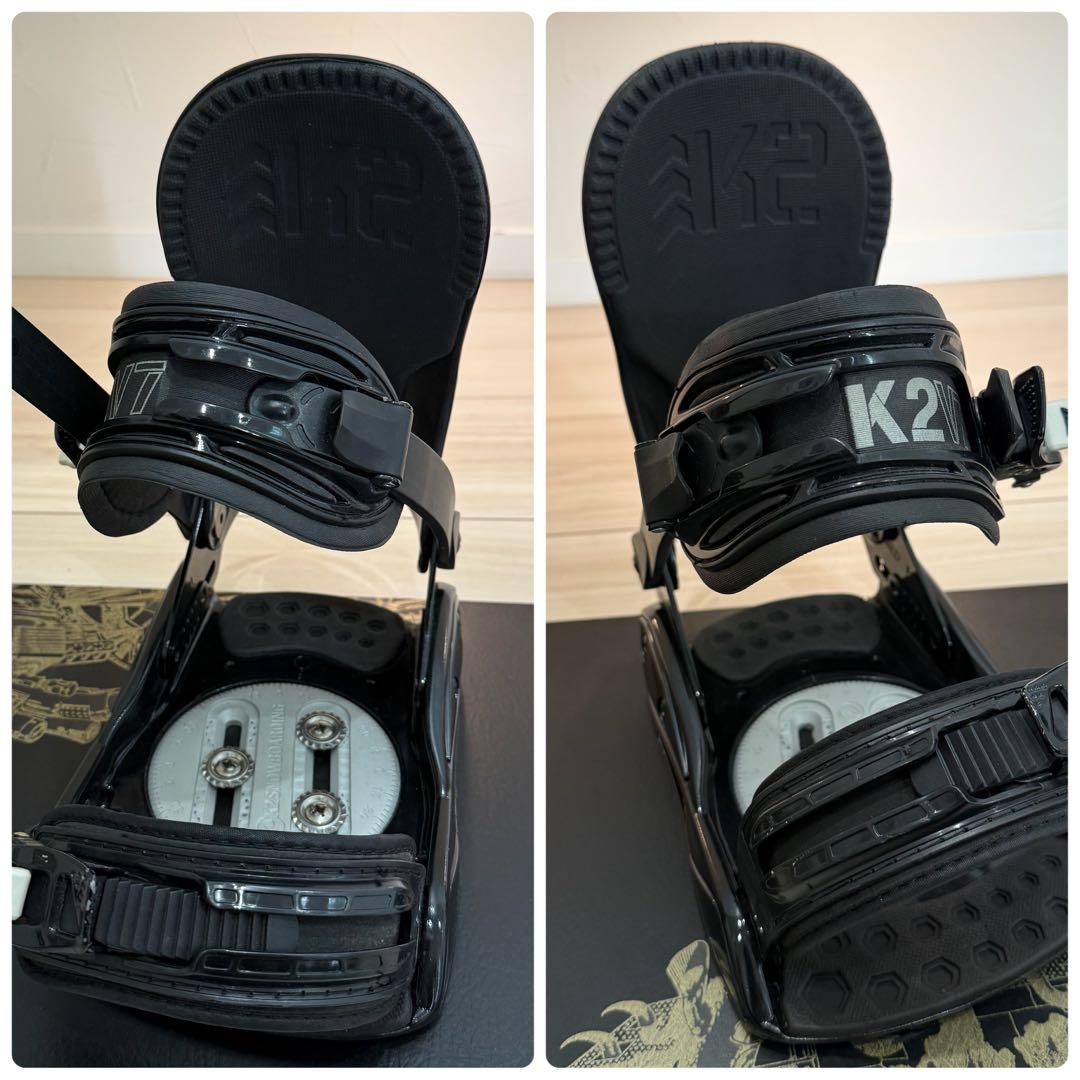 BURTON×K2 スノーボードセット　初心者おすすめ　K2 バイン付き　158