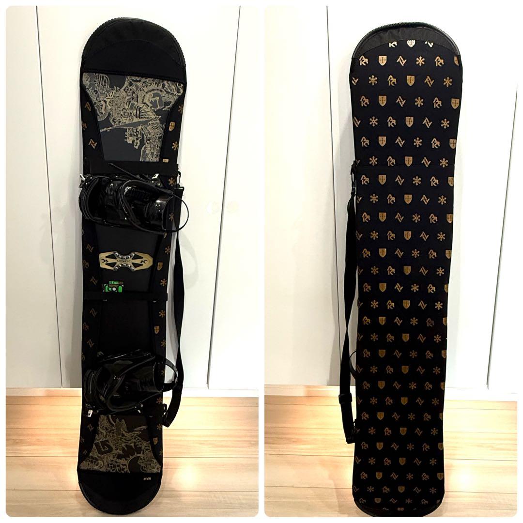 BURTON×K2 スノーボードセット　初心者おすすめ　K2 バイン付き　158