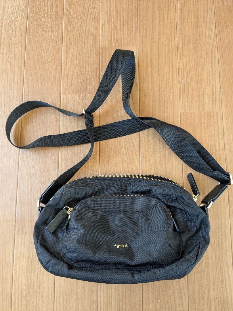 アニエスベー agnes.b ショルダーバッグブラック FT03A－04