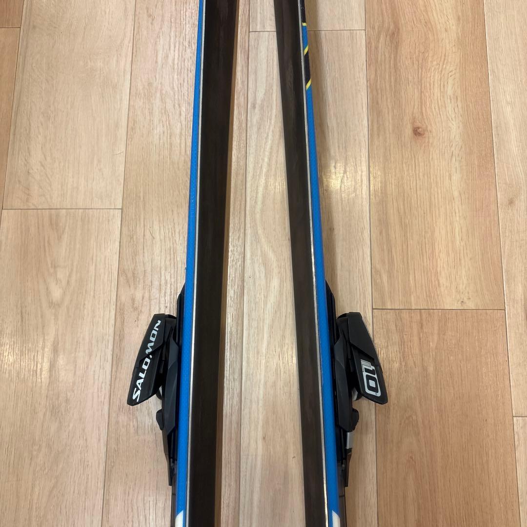 サロモン　スキー板　POWERLINE KART FR 162 ストック付き