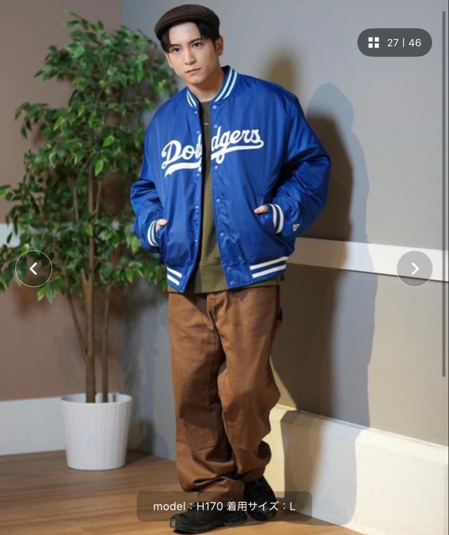 NEW ERA ドジャース スタジャン