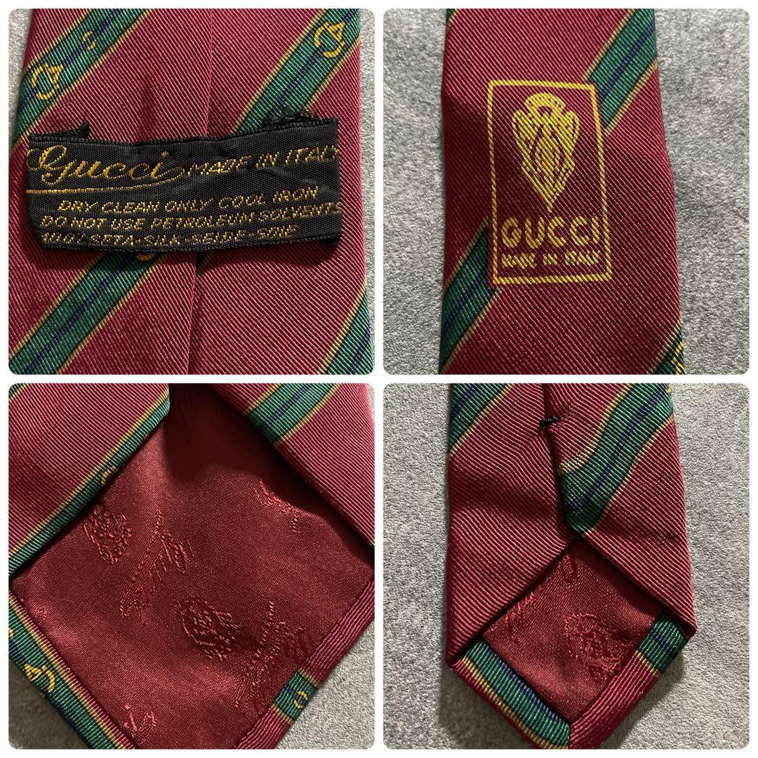 【極美品】イタリアウール 3ピースセットアップスーツ×OLD GUCCIネクタイ