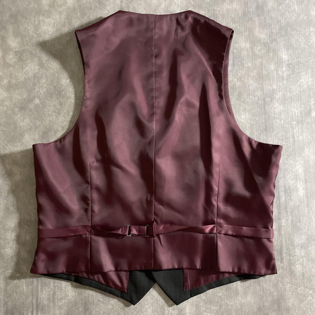 【極美品】イタリアウール 3ピースセットアップスーツ×OLD GUCCIネクタイ