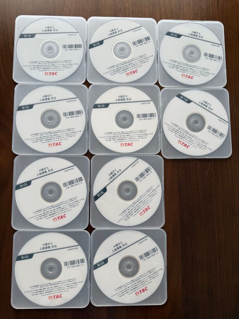 TAC 2026 民法 上級講義 DVD