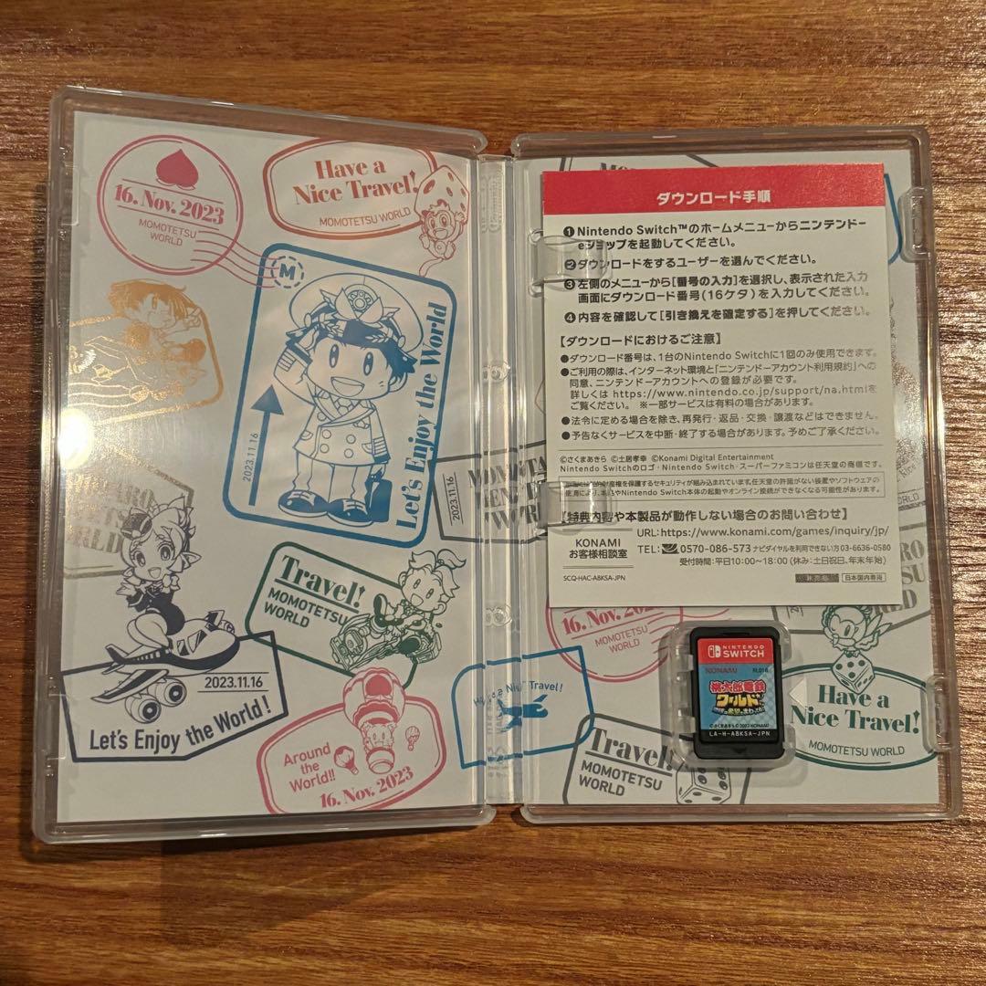 【美品】Switchソフト 桃鉄ワールド ピクミン4