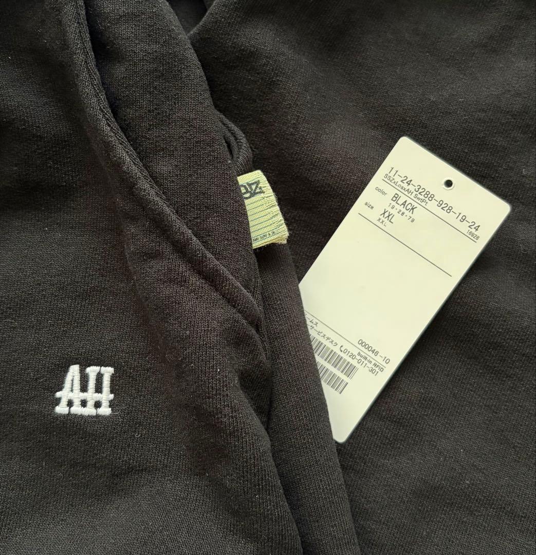 SSZ AH LOS ANGELES APPAREL スウェットパンツ ブラック