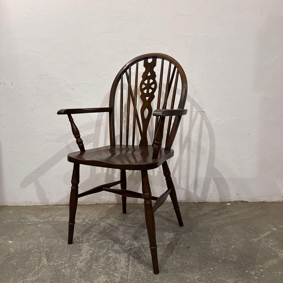 ともまる　ヴィンテージ　ダイニングチェア　カフェチェア　アームチェア　2