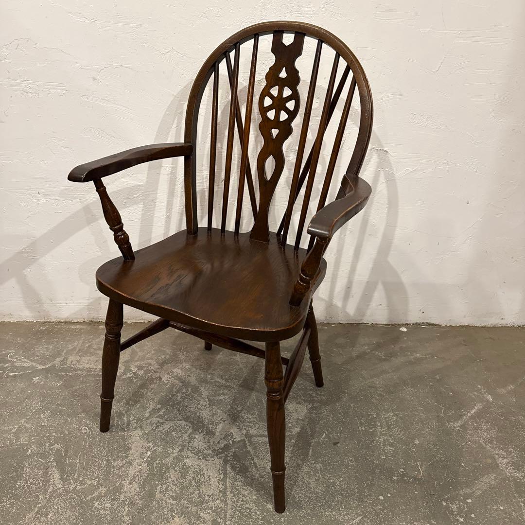 ともまる　ヴィンテージ　ダイニングチェア　カフェチェア　アームチェア　2