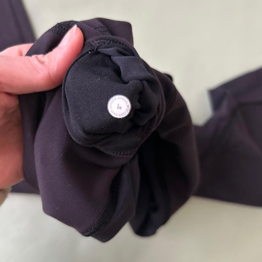 lululemon WunderTrain サイズ4 ブラック