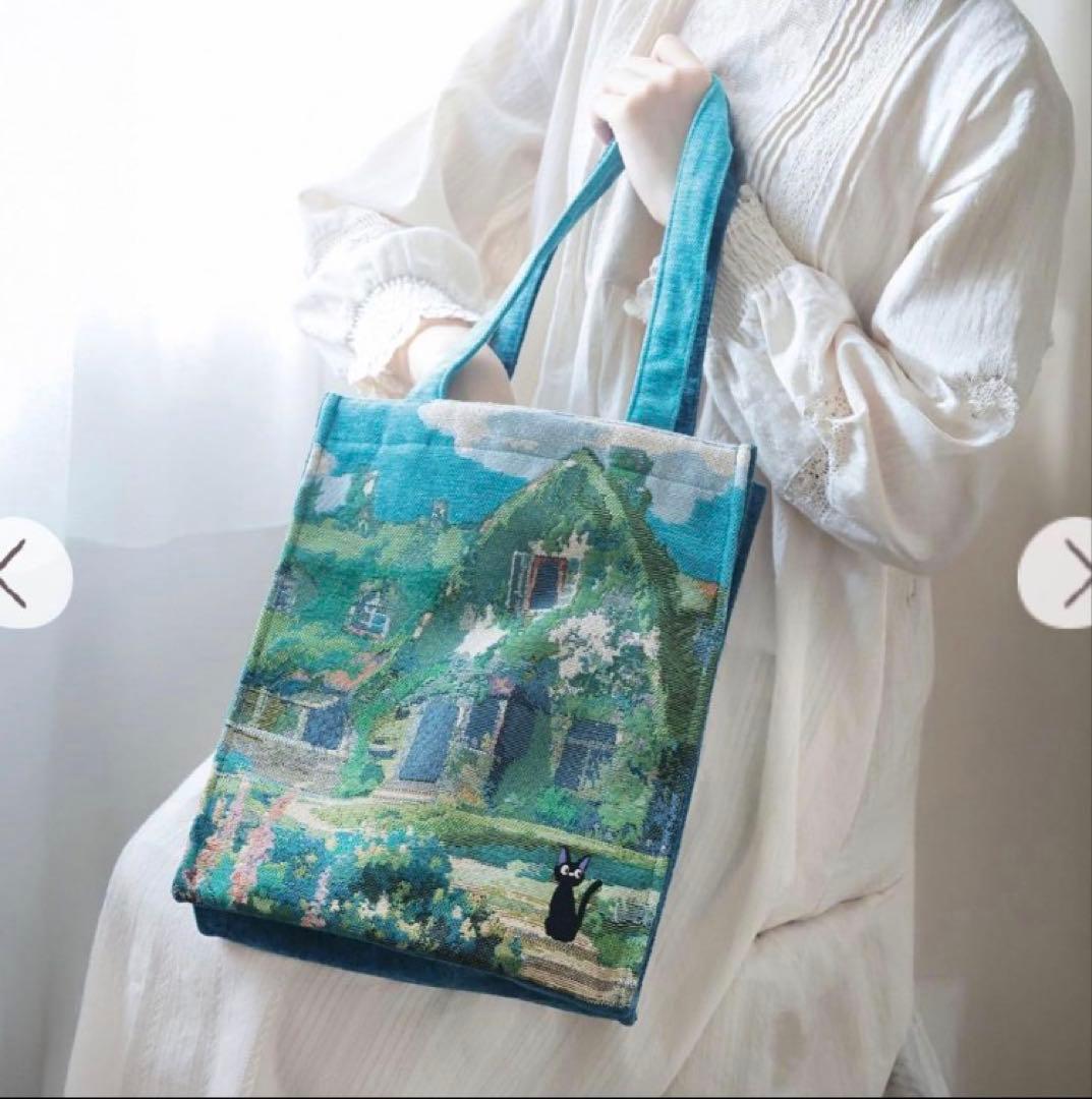 ジブリ　魔女の宅急便　ジジ　トートバッグ