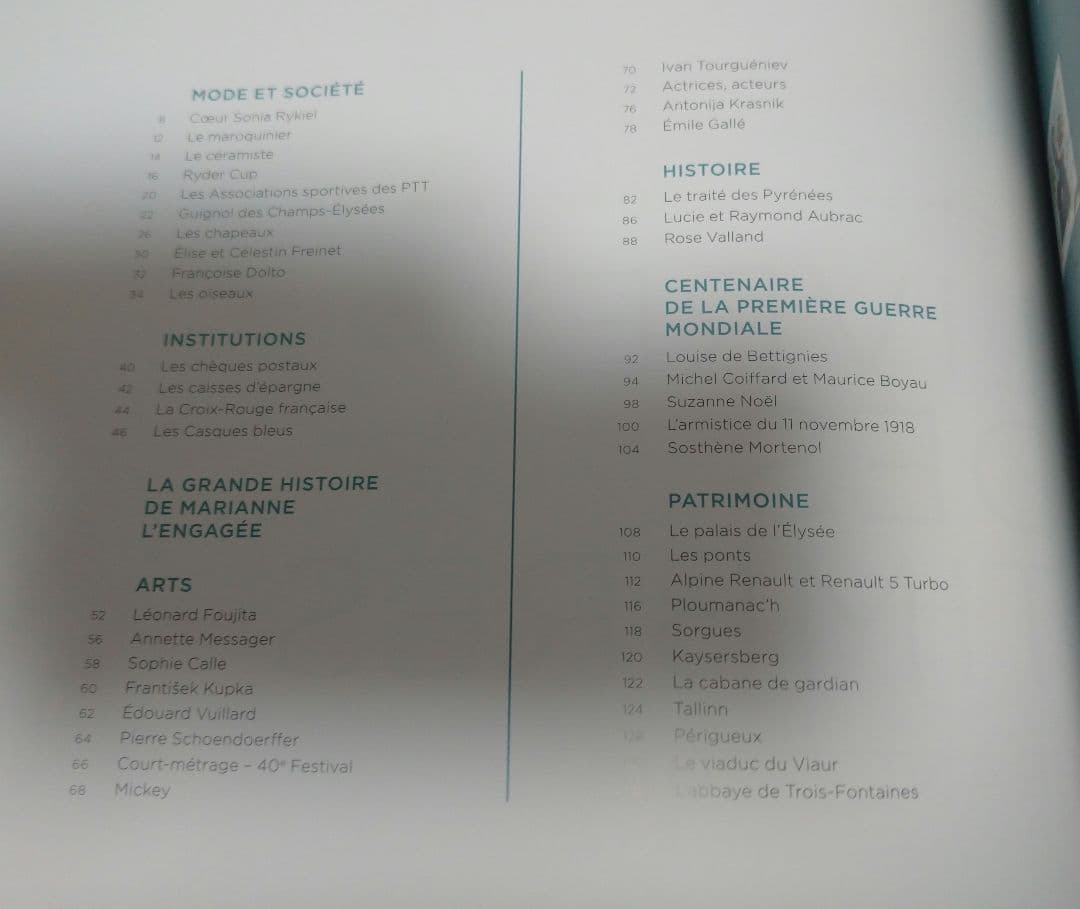 洋書 LE LIVRE DES TIMBRES FRANCE 2018