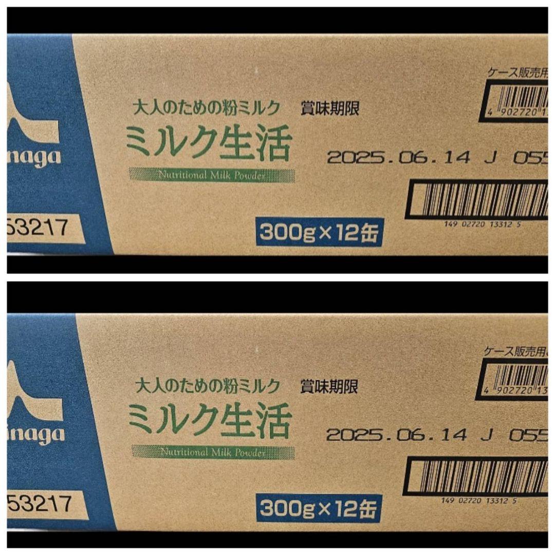 大人のためのミルク　12缶×2ケース