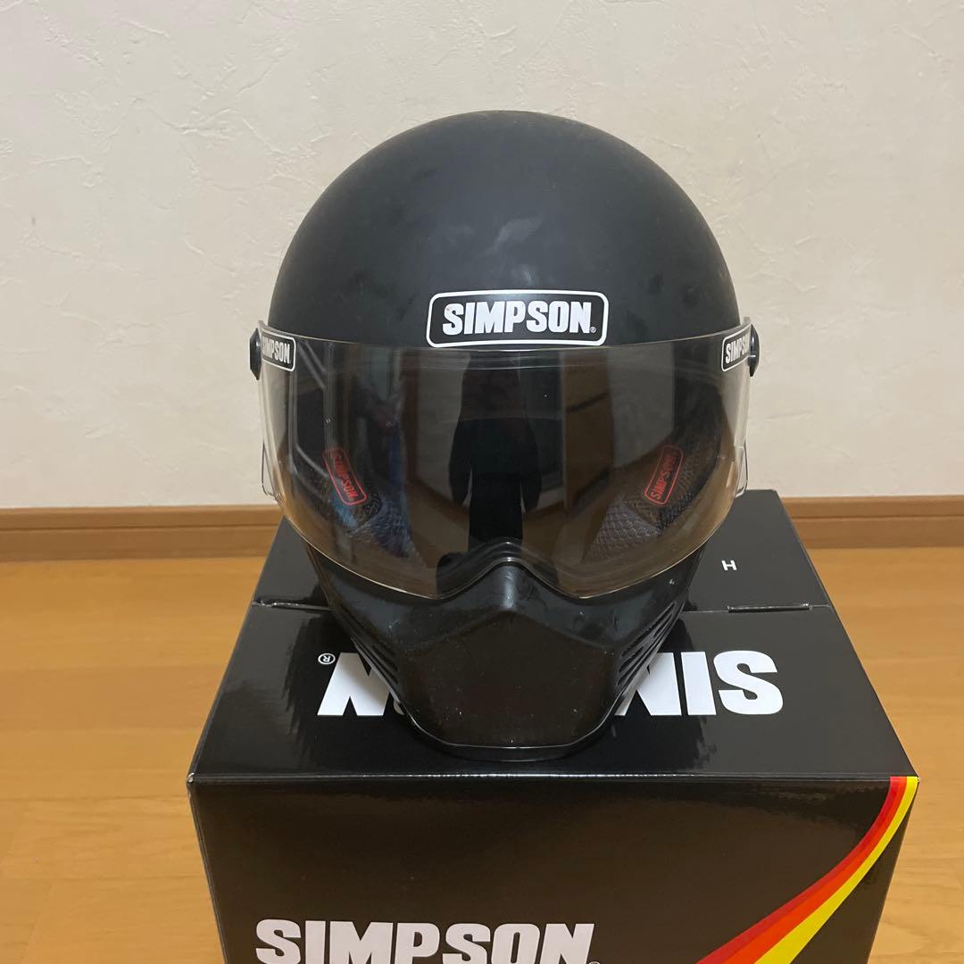 SIMSON NORIX フルフェイスヘルメット マットブラック