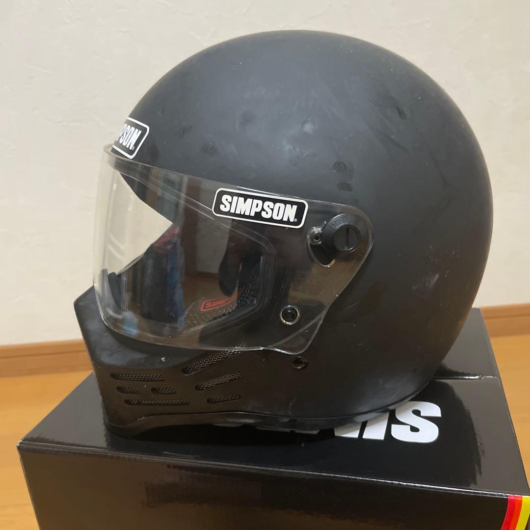 SIMSON NORIX フルフェイスヘルメット マットブラック