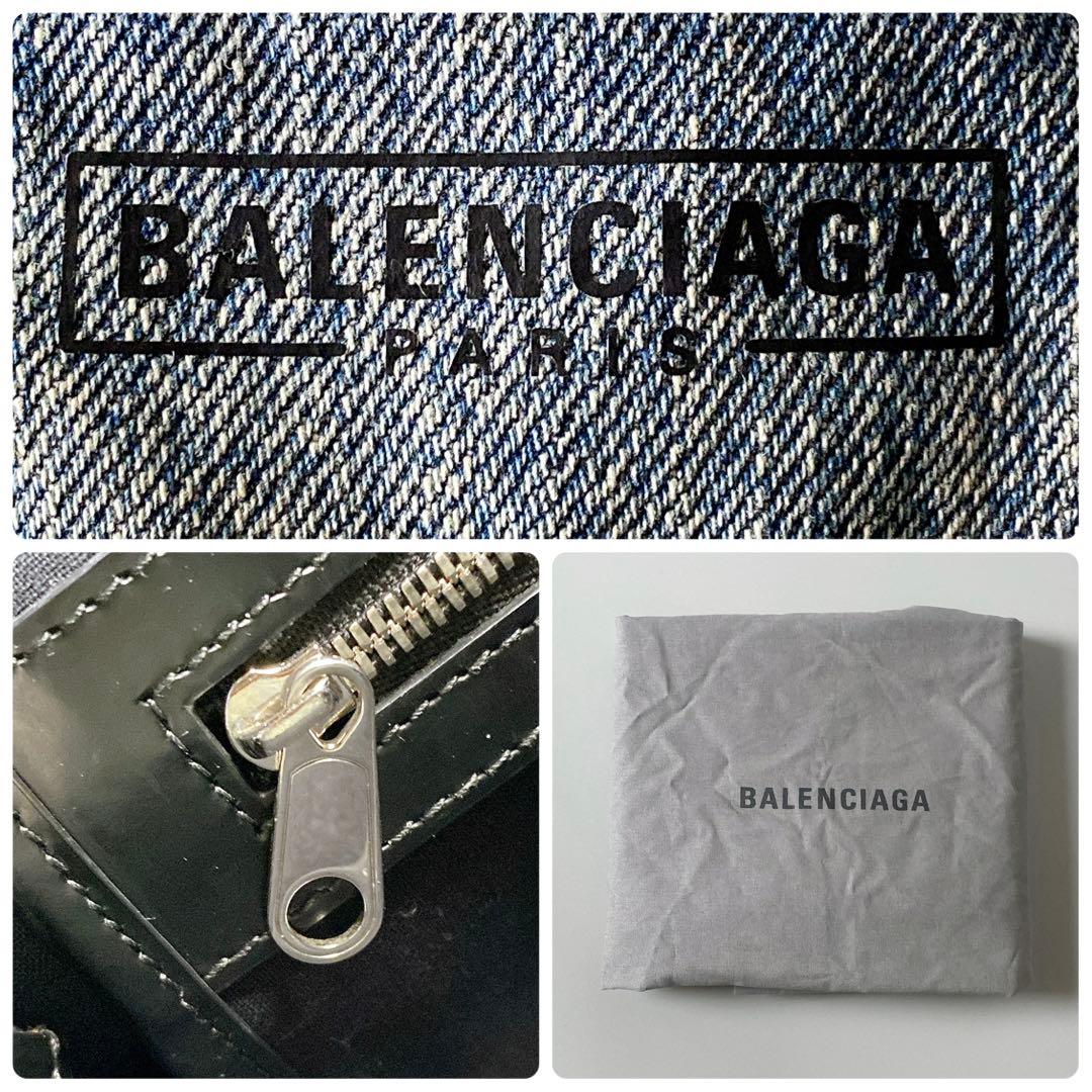 BALENCIAGA / ハードウェア トートバッグ スモール デニム