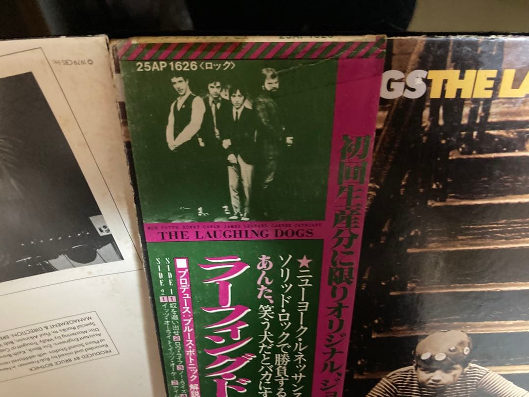 ◾️帯付国内盤LP美盤◾️THE LAUGHING DOGS 25AP 1626