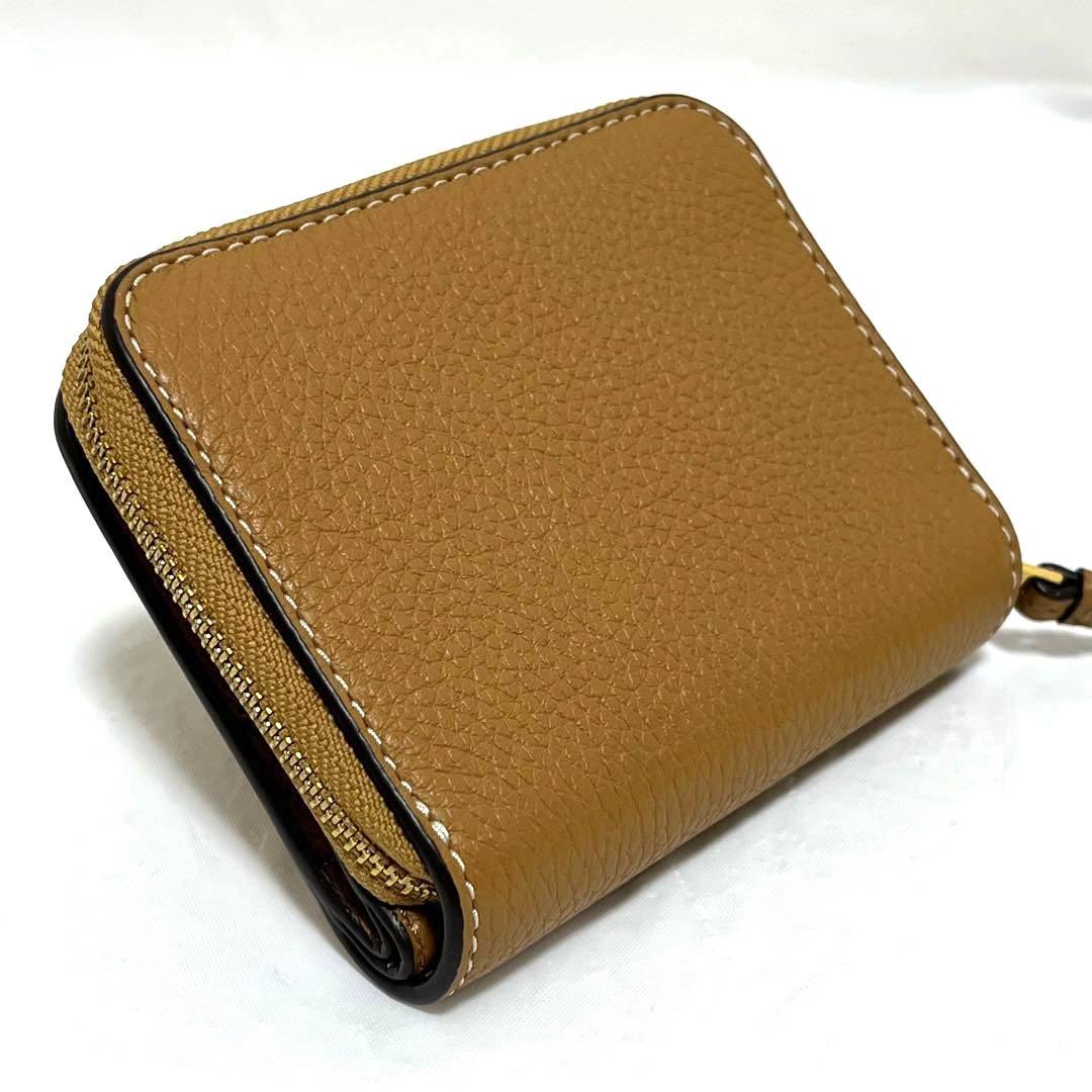 【極美品】Tory Burch トリーバーチ二つ折り財布 ブラウン