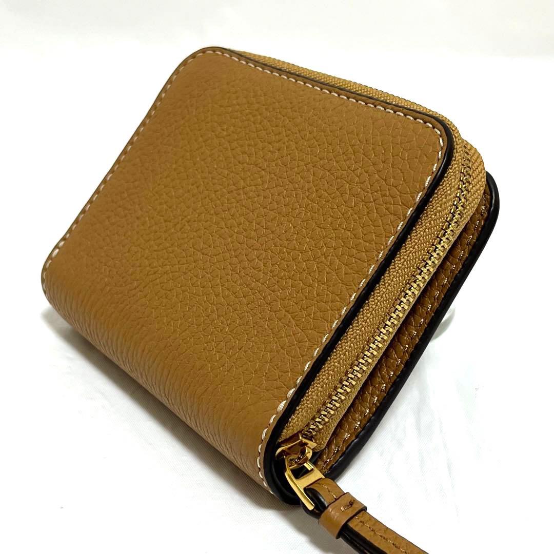 【極美品】Tory Burch トリーバーチ二つ折り財布 ブラウン