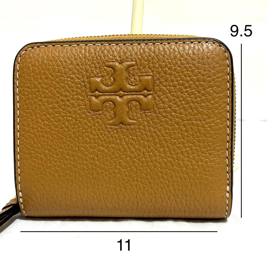 【極美品】Tory Burch トリーバーチ二つ折り財布 ブラウン