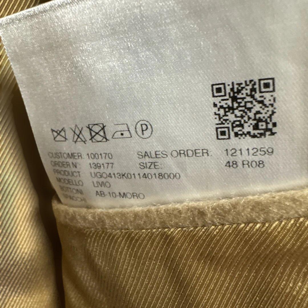 Kiton ベージュ チェスターコート