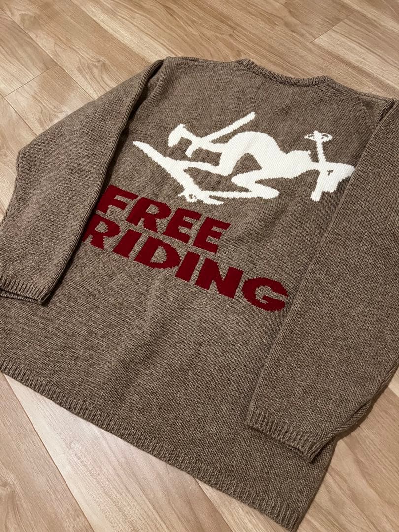 25AW美品 BOGEN ボーゲン FREERIDING SWEATER ニット