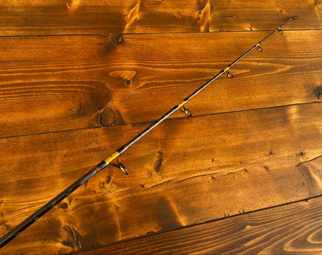 ジギングセット　船釣り　3P パックロッド　スロージギング　ブラック　7ft