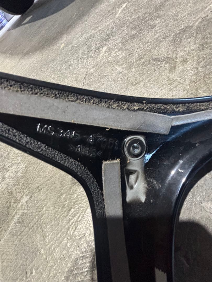 50プリウス 後期TRD左右 フロントバンパー カナード MS345-47001