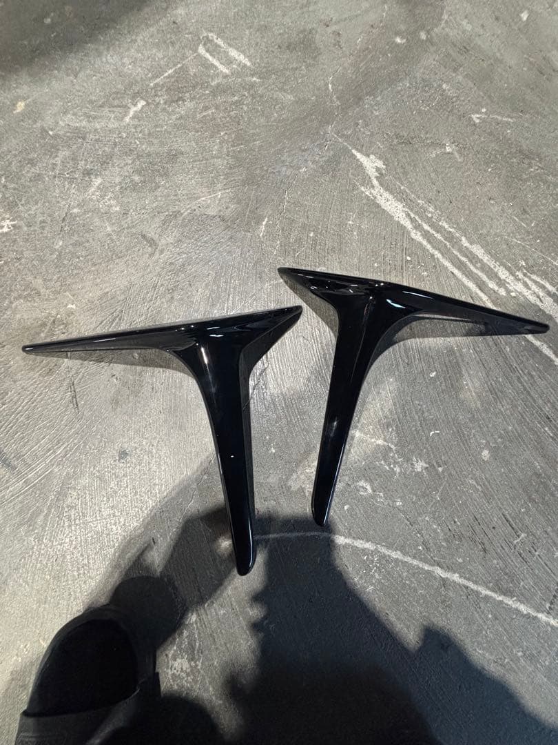 50プリウス 後期TRD左右 フロントバンパー カナード MS345-47001