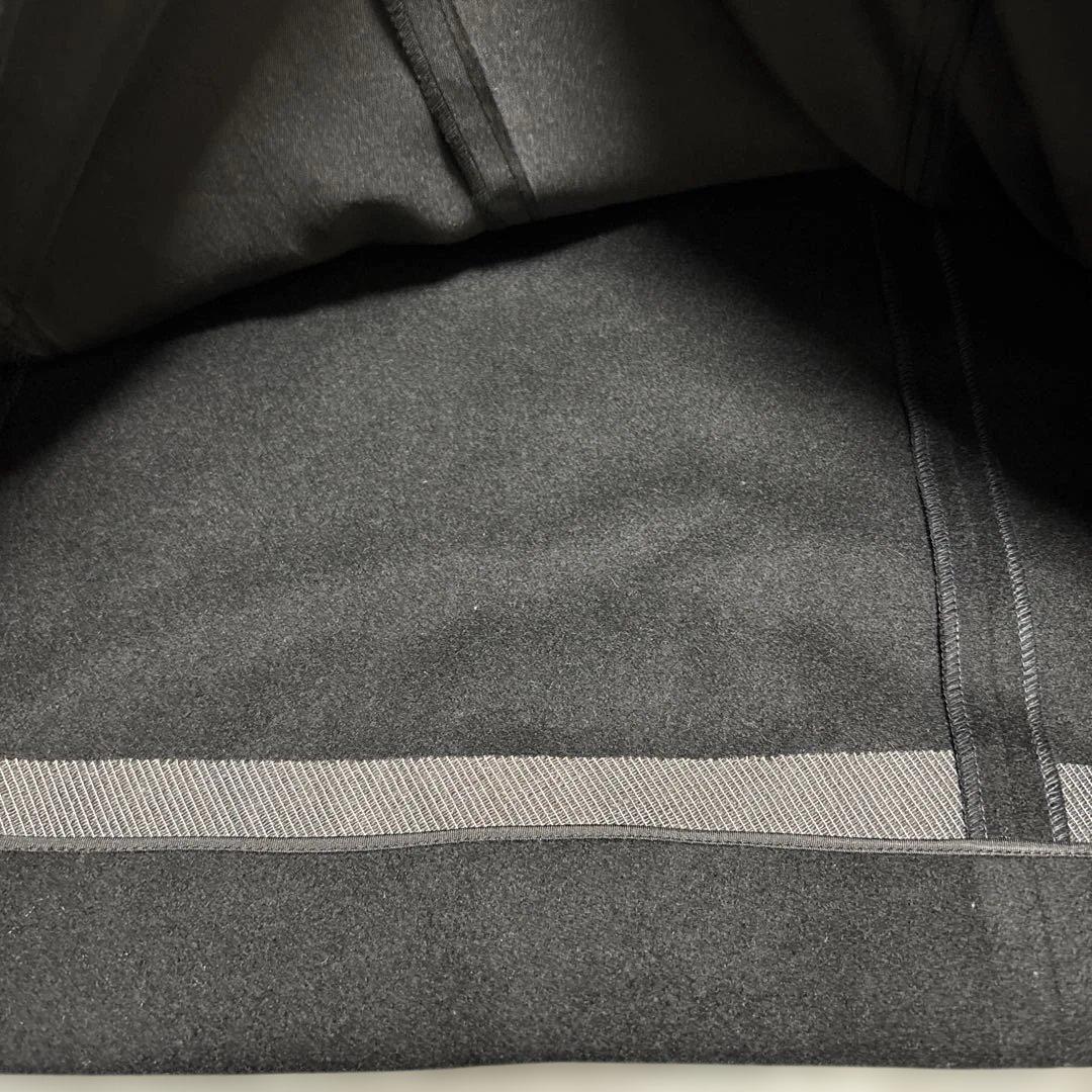 美品 ADRIA カシミヤ100% ロングコート 黒 pure cashmere