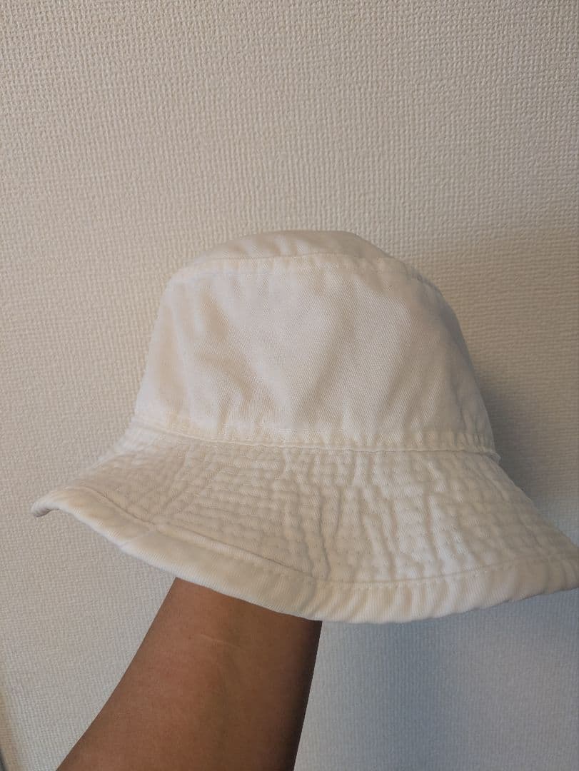 Stussy バケットハット ホワイト　ヴィンテージ