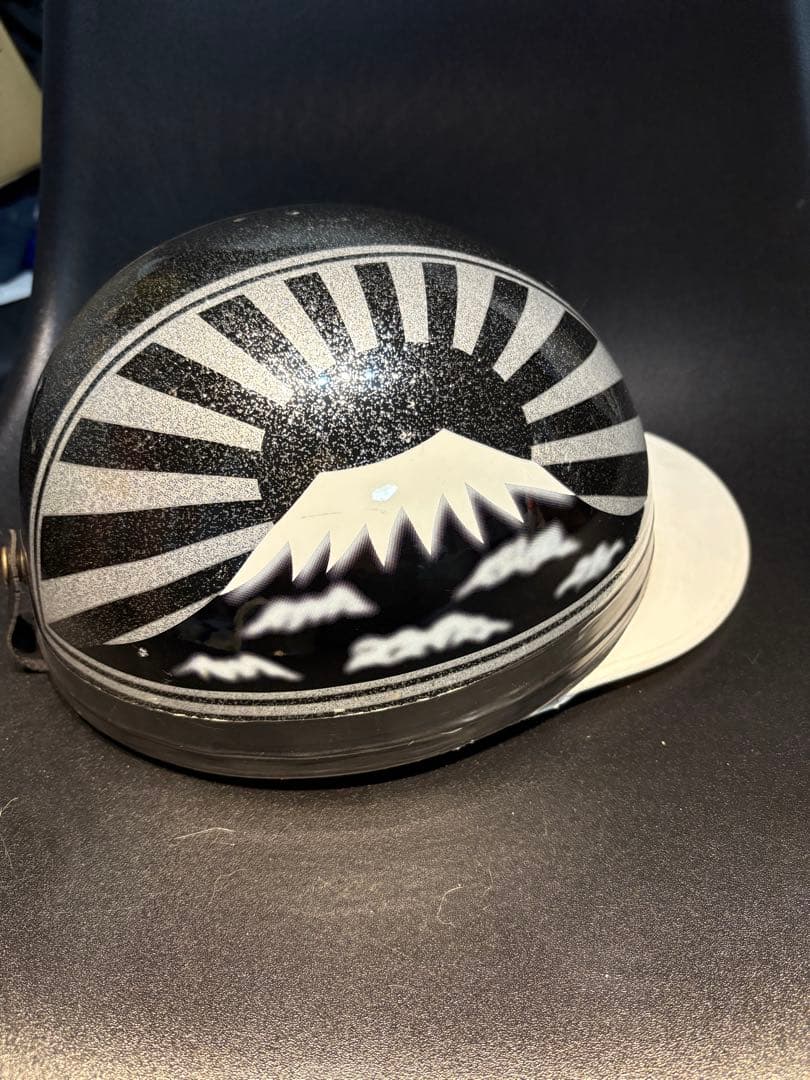 コルク半 ラメ 日章 立花コルク 半帽