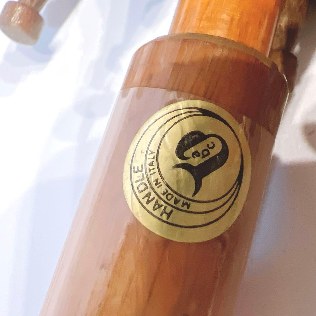 【希少】Burberrys フルーツ花柄 長傘　ノバチェック　バーバリー