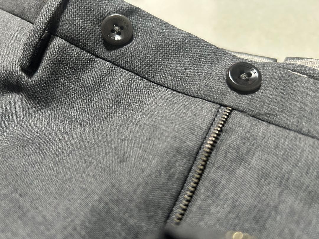 未使用 インコテックス 46 ミディアムグレー ビームス別注 ダブル