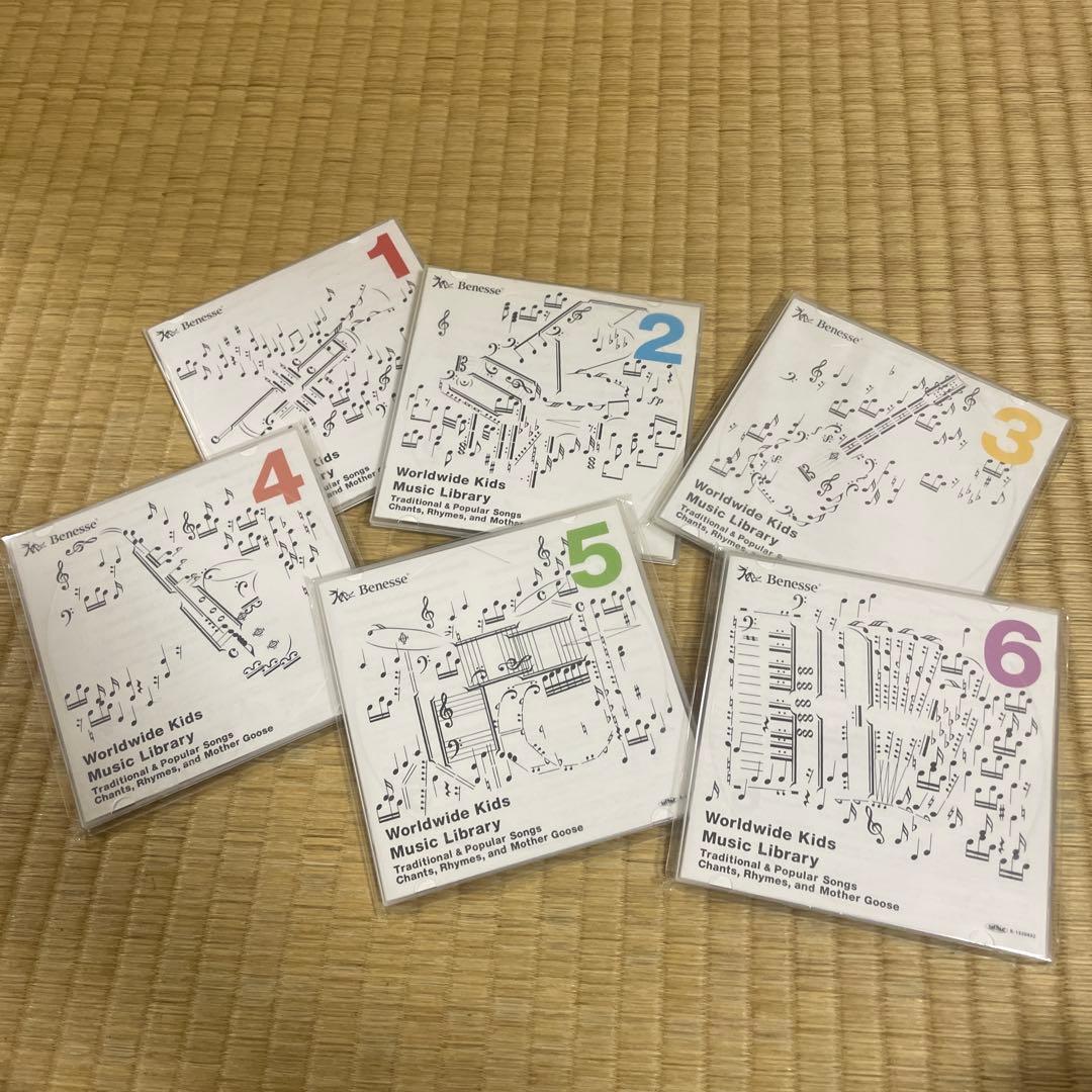 WORLD WIDE KIDS DVD30巻&CD6枚 ワールドワイドキッズ