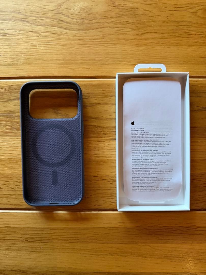 テックウーブンケース　パープル　iPhone17Pro