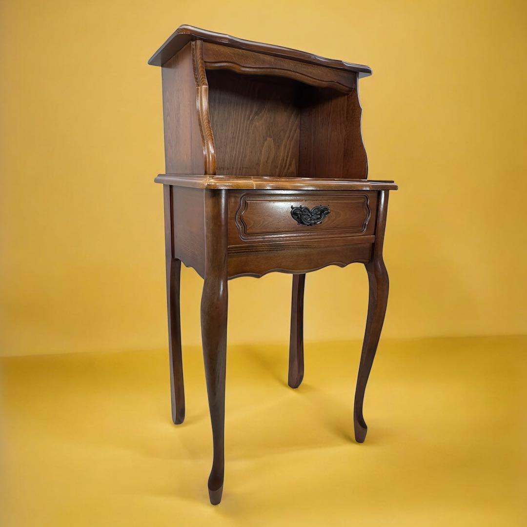 ヒカリHIKARI 光製作所 猫脚　コンソール　飾り棚キャビネットサイドテーブル