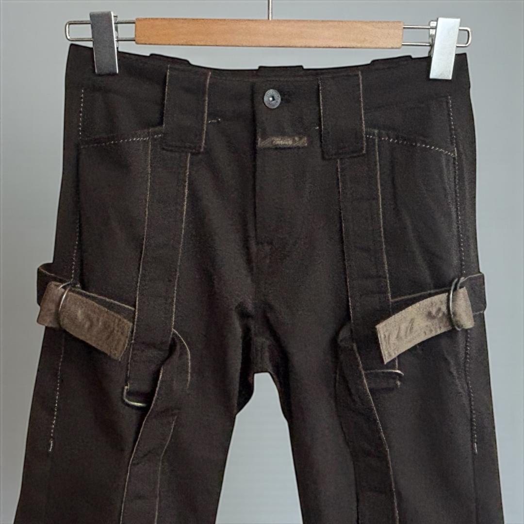 【MARITHÉ FRANÇOIS GIRBAU】ジルボー 立体ボンテージパンツ