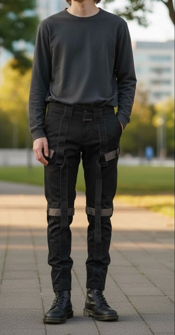 【MARITHÉ FRANÇOIS GIRBAU】ジルボー 立体ボンテージパンツ