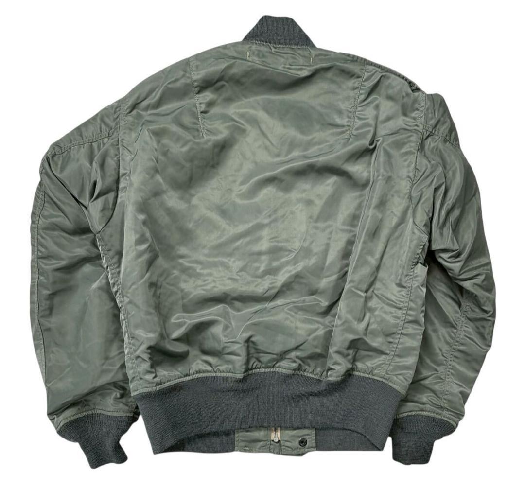 バズリクソンズ スカイライナー ミリタリー フライト ジャケット グリーン S
