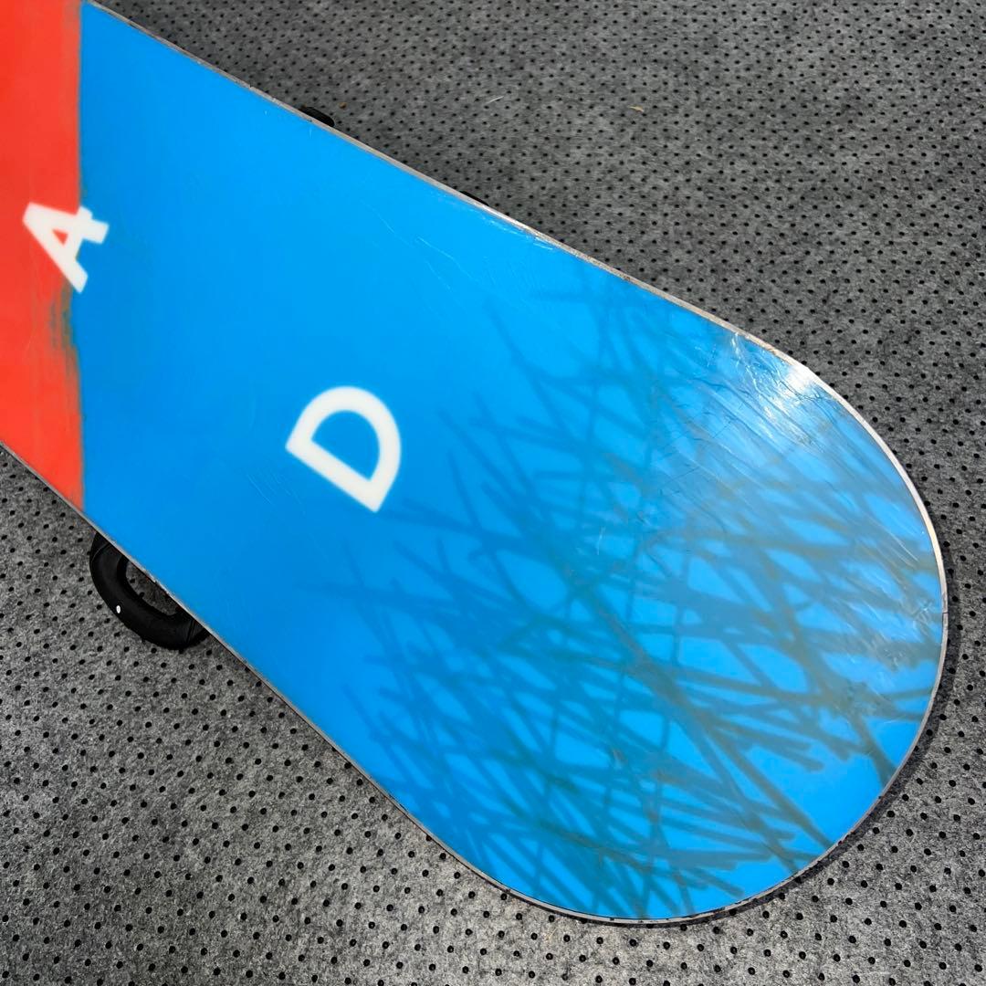 ２回使用 キッズスノーボード108cm head ROWDY×バイン×ブーツ