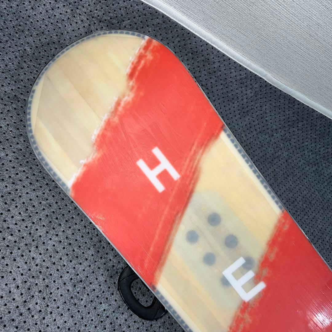 ２回使用 キッズスノーボード108cm head ROWDY×バイン×ブーツ