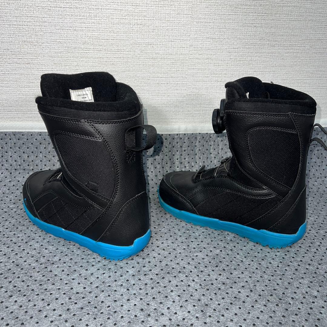 ２回使用 キッズスノーボード108cm head ROWDY×バイン×ブーツ