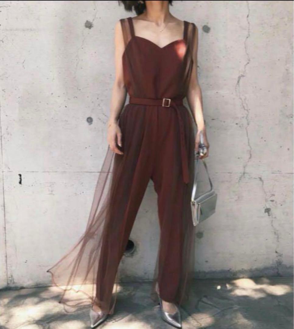 ameri vintage チュールロンパース　オケージョンドレス